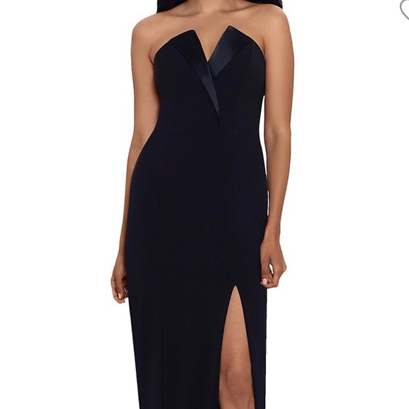 BLACK GOWN - BETSEY&ADAMS NEW!! - Picture 1 of 4